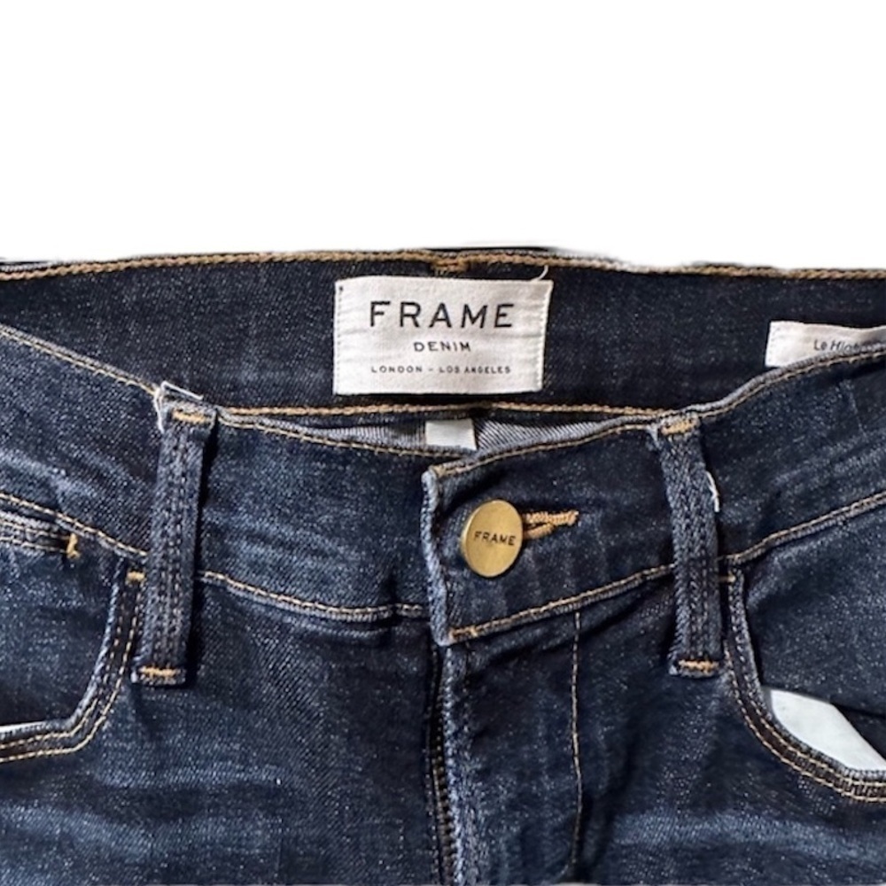 Frame size 25 blue skinny jeans - Picture 7 of 7